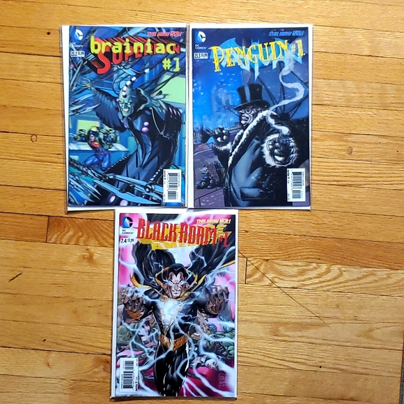 Marvel Other - Marvel #1 Black Adam/Penguin and Braniac bundle